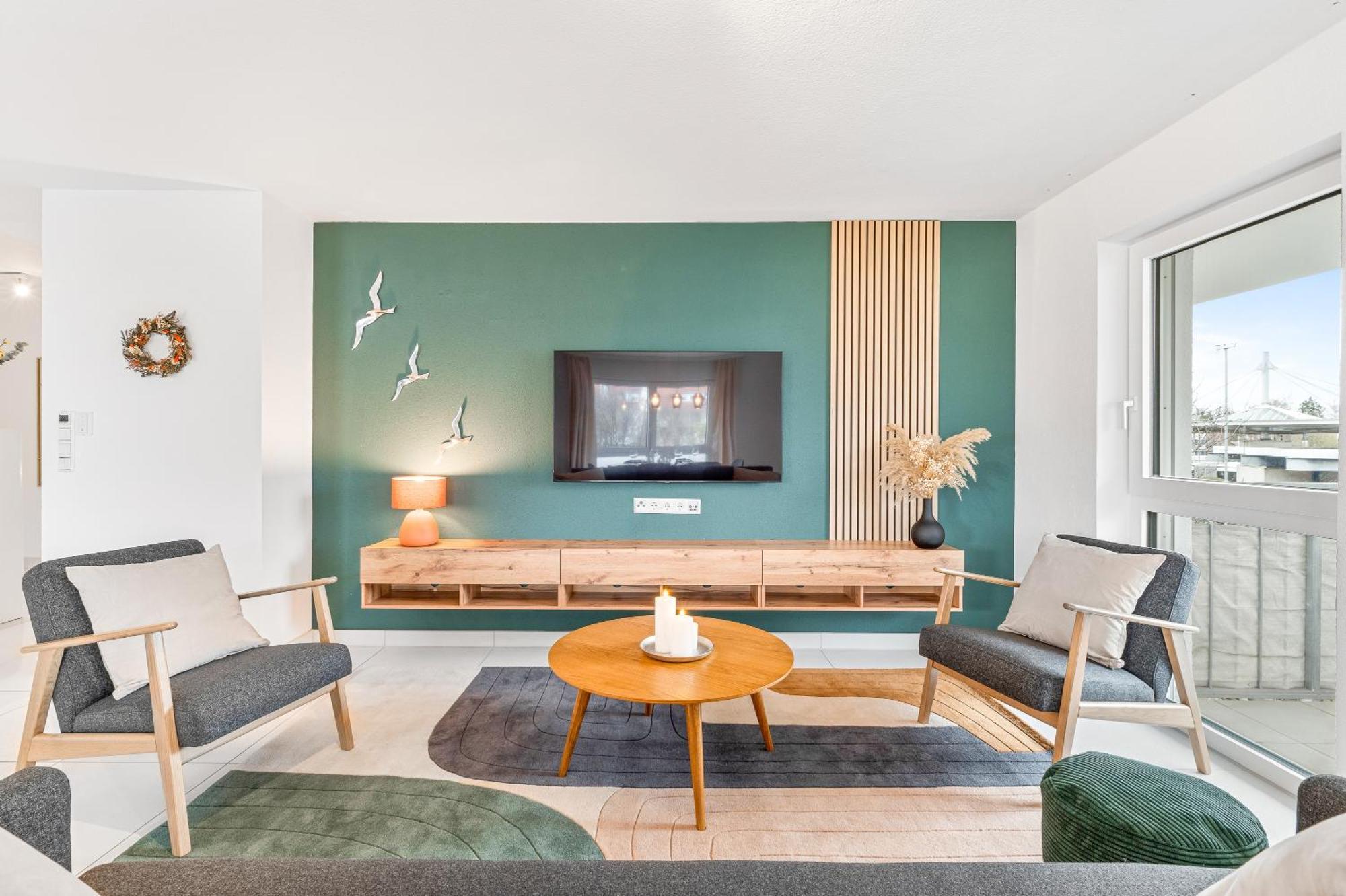 Design-Apartment - Kueche - Parken - Zentral Leinfelden-Echterdingen Esterno foto
